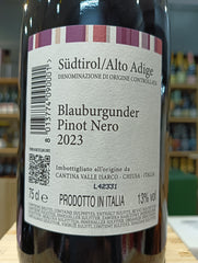 Blauburgunder Alto Adige DOC 2023 - Cantina Valle Isarco