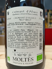 Moltès - Crémant d'Alsace Brut Bio