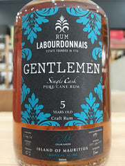 Rum Gentlemen 5 Years Old Single Cask - Labourdonnais