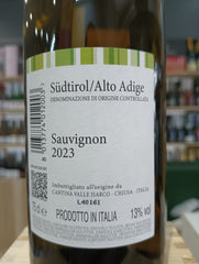 Sauvignon 2023 - Cantina Valle Isarco