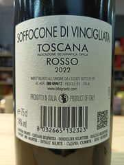 Rosso Toscana IGT "Soffocone di Vincigliata" Bibi Graetz 2022
