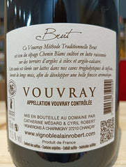 Troglodyte Brut Vouvray AOC - Alain Robert