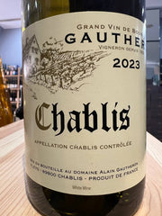 Chablis Alain Gautheron 2023