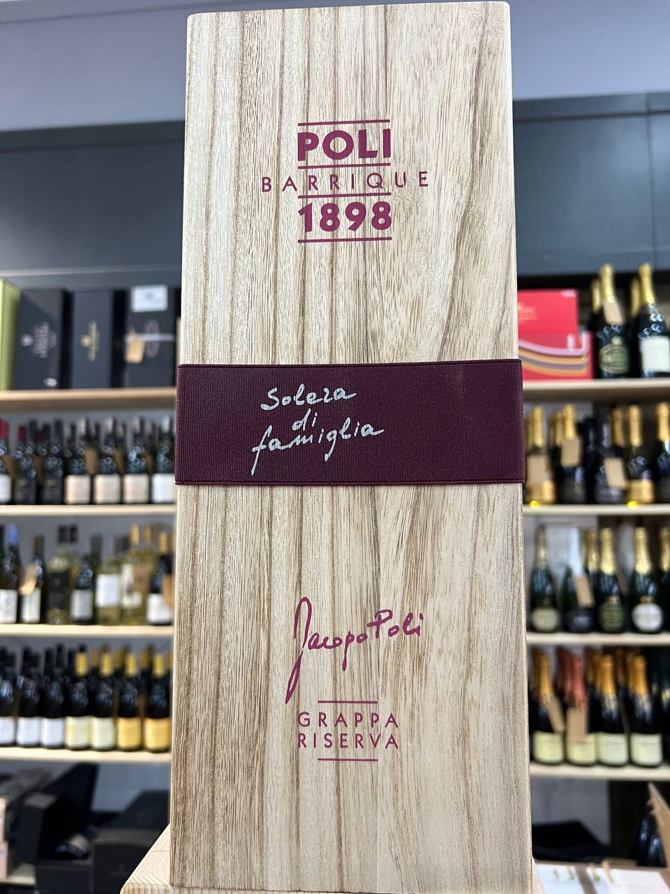 Barrique Solera di Famiglia Grappa Jacopo Poli Con Astuccio