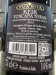 Tua Rita Keir Syrah 2022 - IGT Toscana