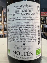 Moltès Pinot Gris Petits Grains Alsace 2022
