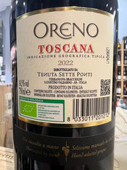 Oreno 2022 - IGT Toscana