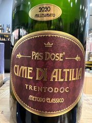 Pas Dosé 2020 Le Vide Cime di Altilia