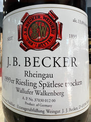 Riesling Magnum Spätlese Trocken 1999 Wallufer Walkenberg