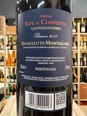 Ripe Al Convento Brunello Riserva 2018