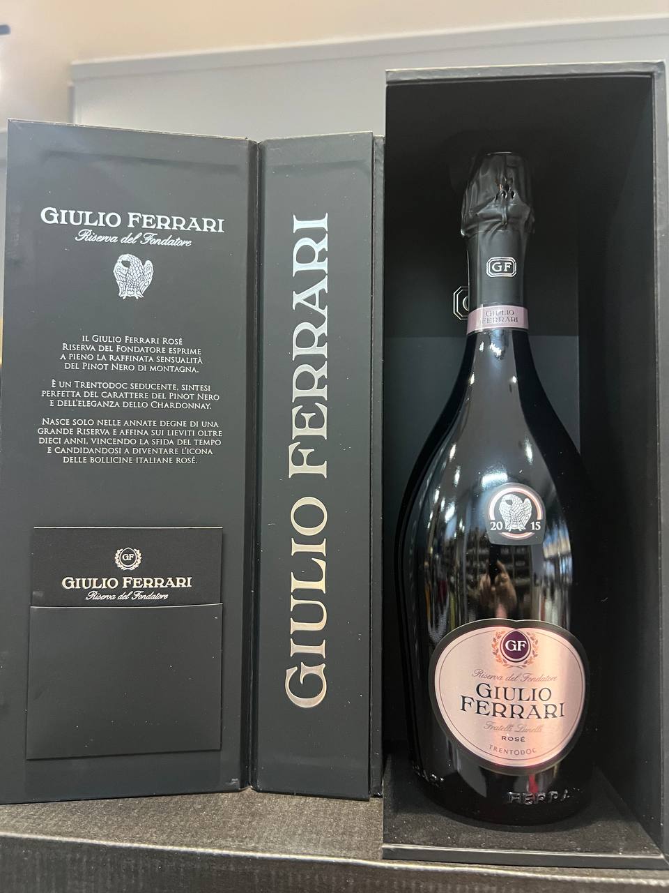 Riserva Del Fondatore Giulio Ferrari Rosé 2015 Astucciata