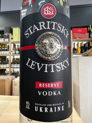 Staritsky Levitsky Vodka Riserva Astucciata