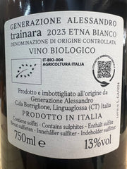 Trainara 2023 Etna Bianco DOC Generazione Alessandro