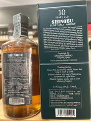 Shinobu Pure Malt 10 Years Old Mizunara Japanese Oak Finish