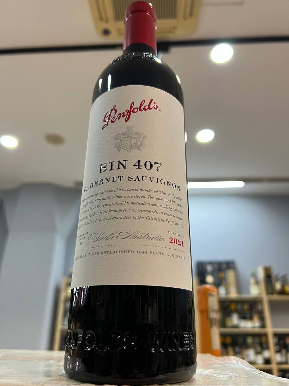 Bin 407 - Cabernet Sauvignon 2021 Penfolds