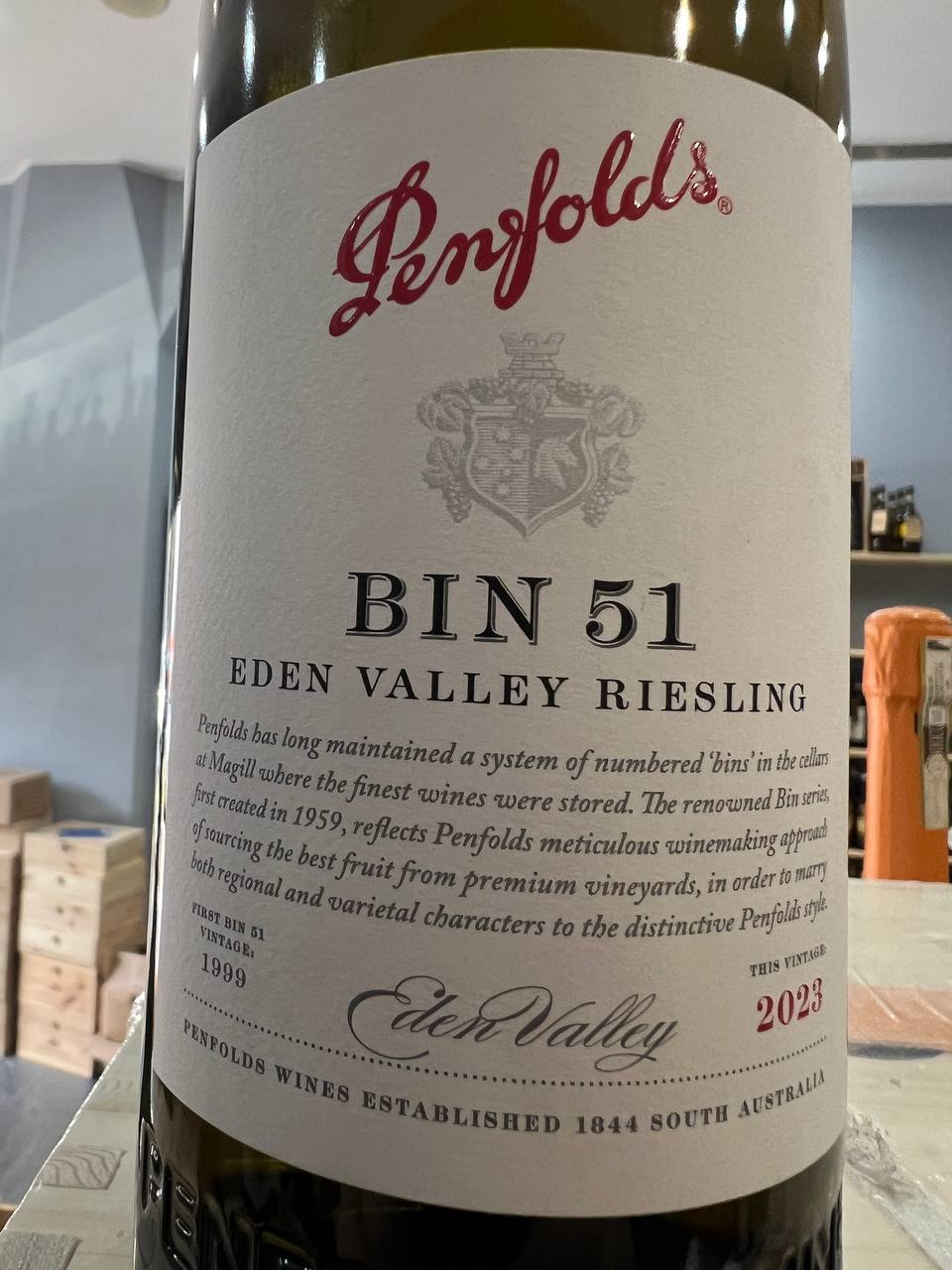 Bin 51 Riesling Penfolds 2022 Eden Valley