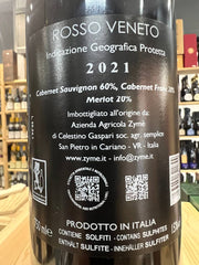 Zymé  60-20-20 - Rosso Veneto IGT 2021