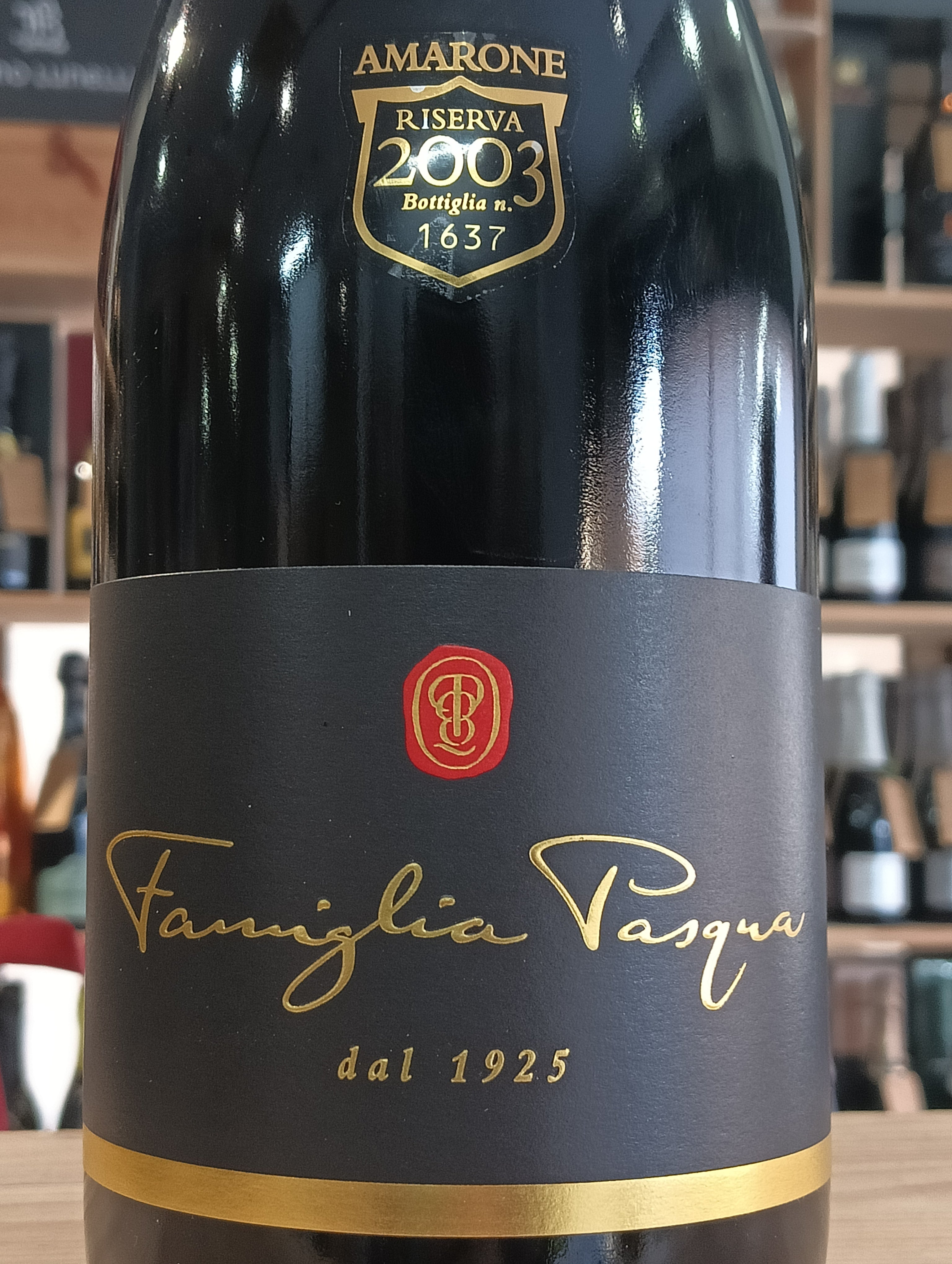 Amarone Riserva 2003 Pasqua (Confezione)