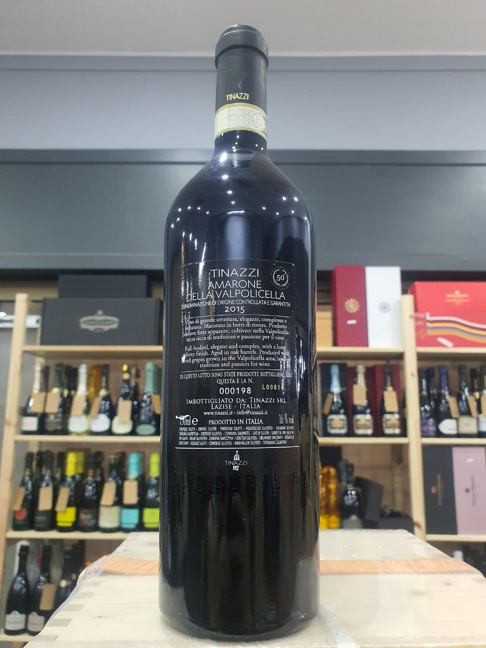 Tinazzi - Amarone Della Valpolicella 50° Anniversario 2015