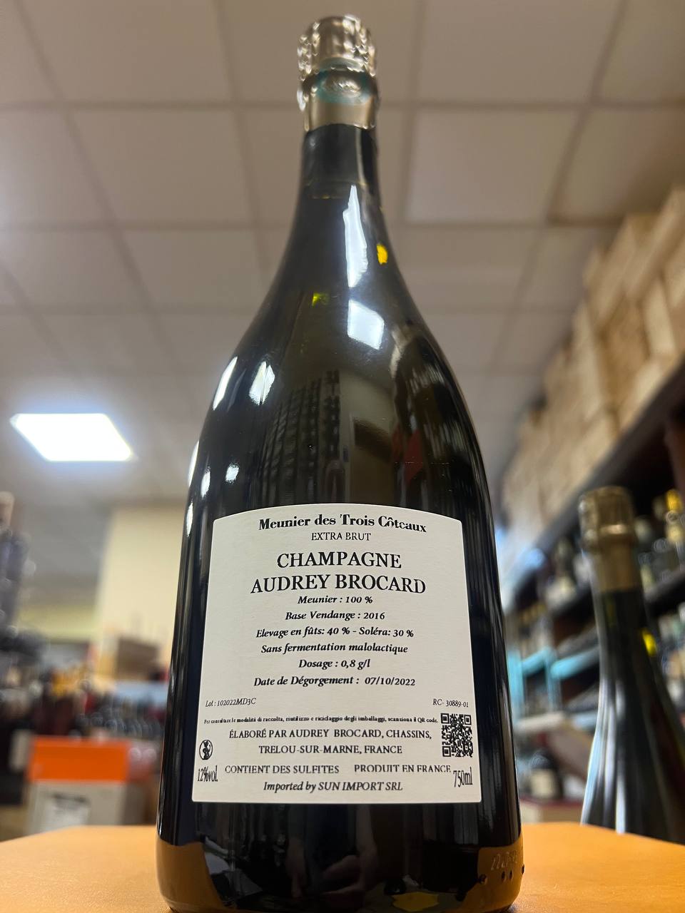 Audrey Brocard Meunier Des Trois Côteaux Extra Brut