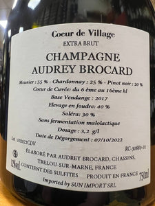 Audrey Brocard Coeur De Village Extra-Brut