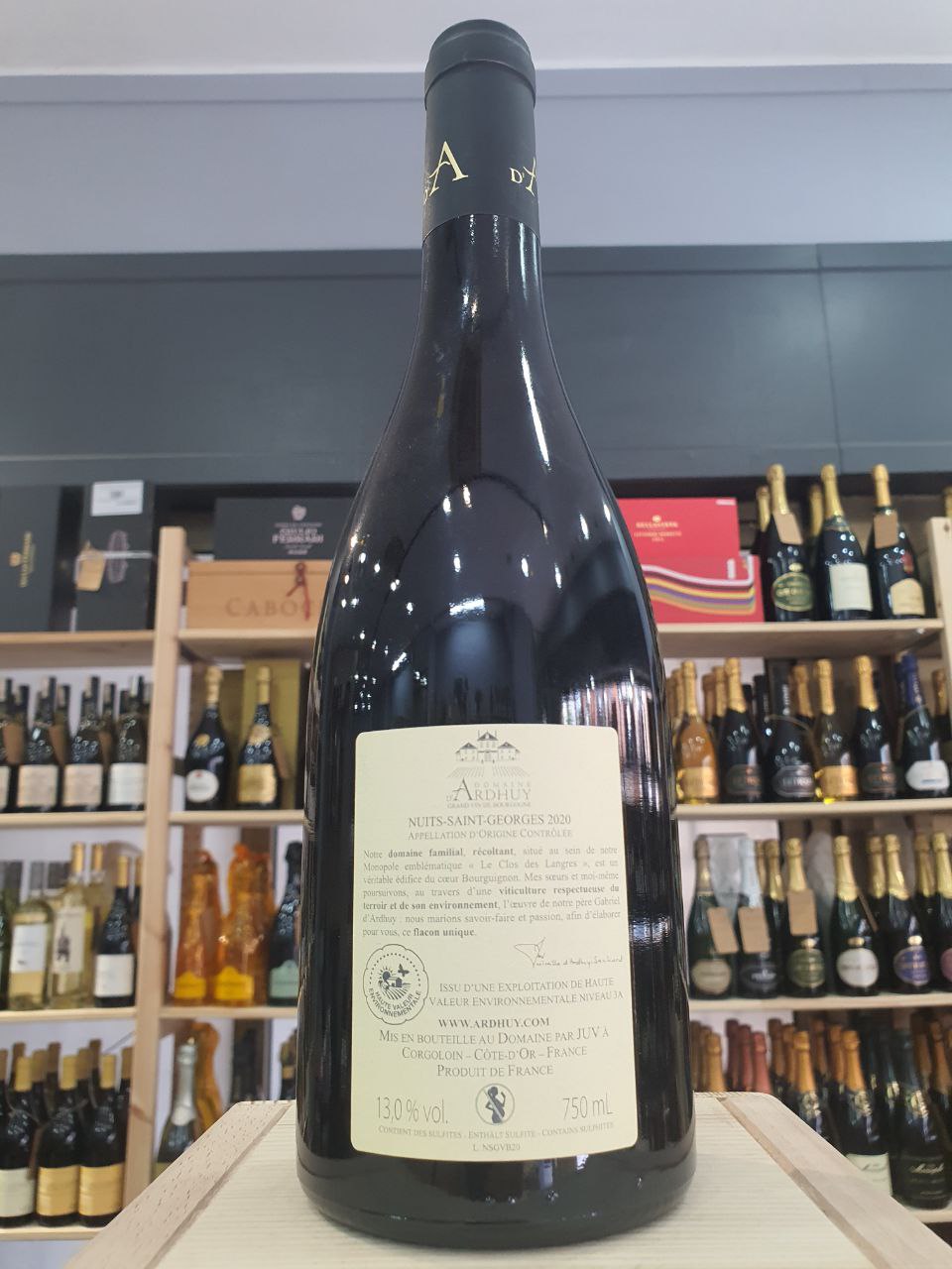 Nuits Saint Georges "Aux Herbues Les Argillats" 2020 - Domaine d'Ardhuy