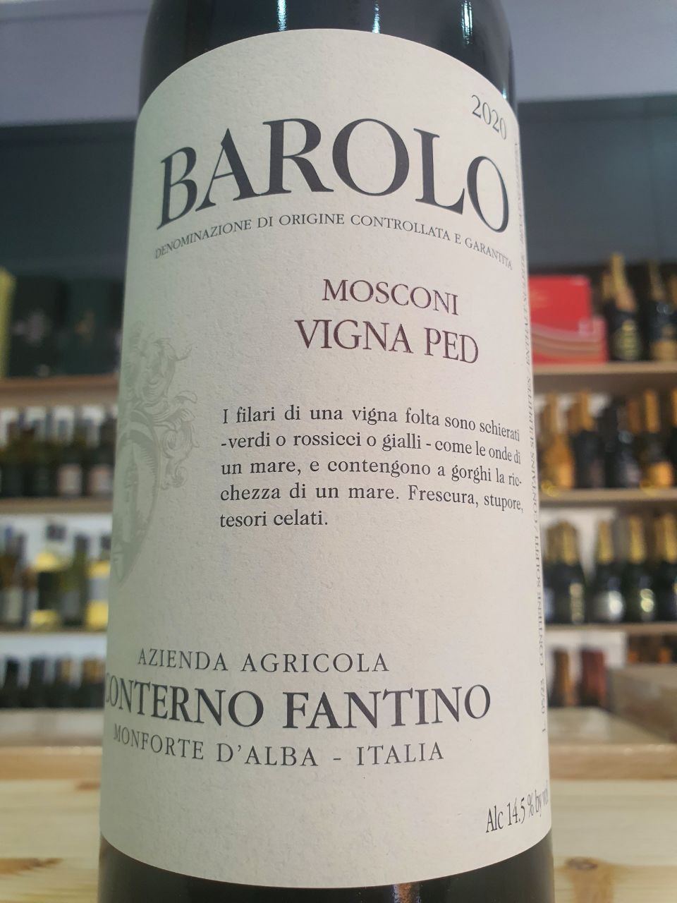 Conterno Fantino Barolo Mosconi "Vigna Ped" 2020