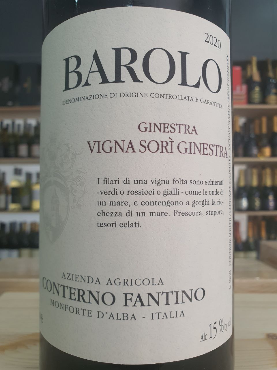 Conterno Fantino Barolo Magnum Sorì Ginestra 2020