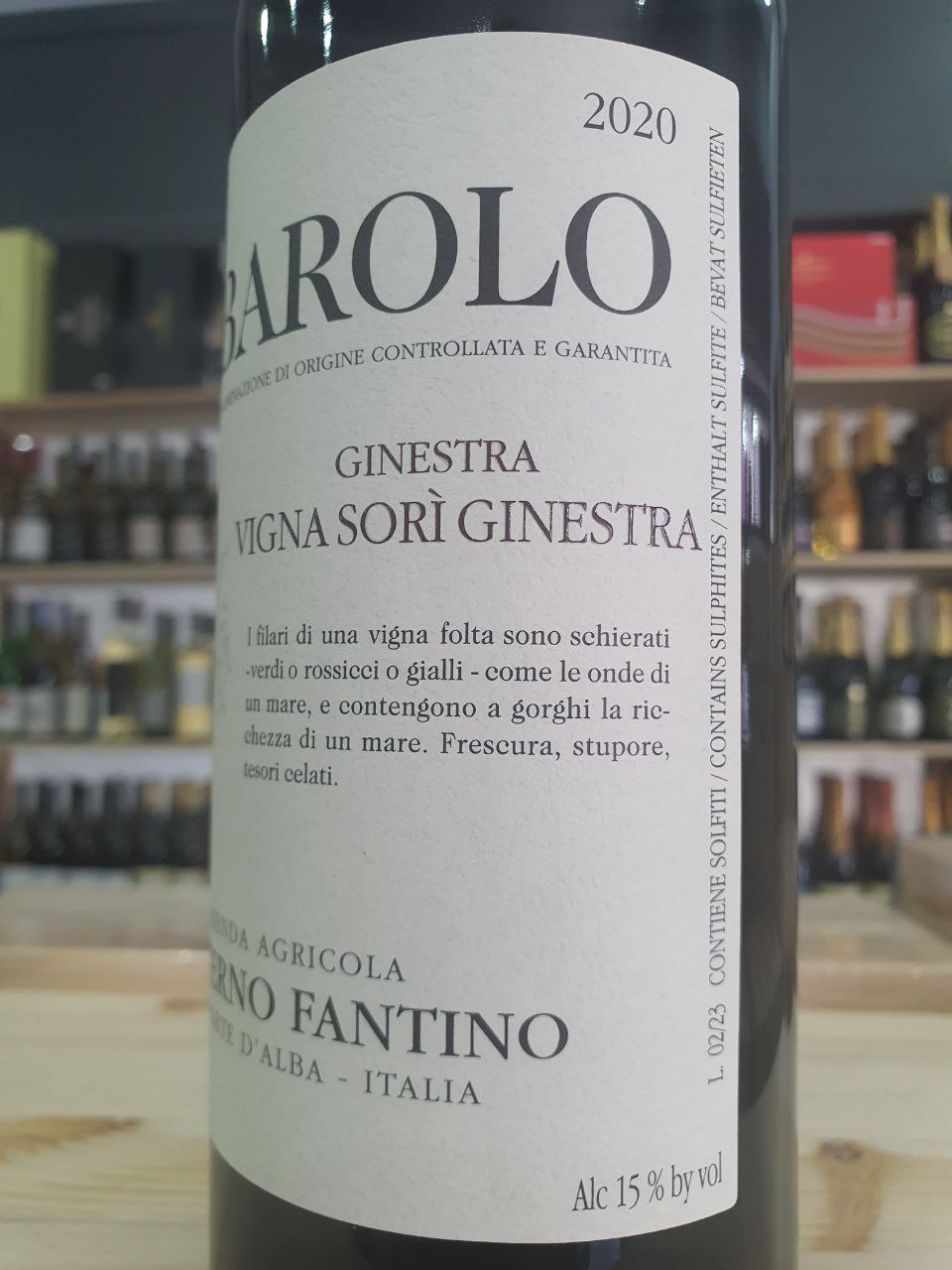 Conterno Fantino Barolo Sorì Ginestra 2020