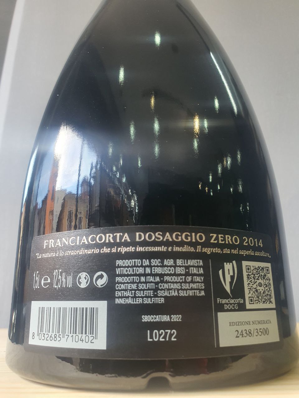 Franciacorta Blanc de Blancs Magnum 2014 con Cofanetto - Bellavista