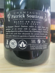 Champagne Dosage Zero Blanc de Noirs Grand Cru - Patrick Soutiran