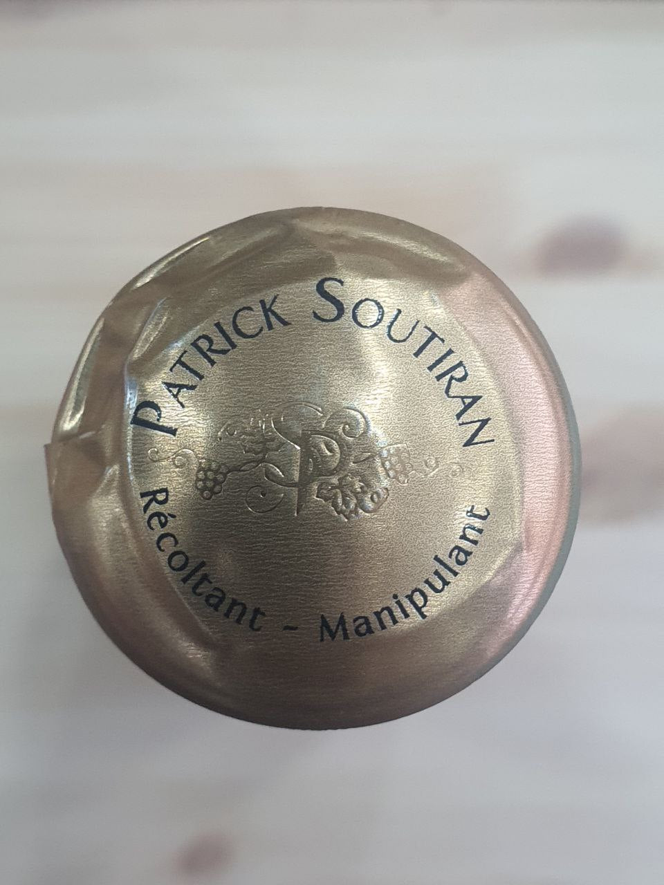 Champagne Dosage Zero Blanc de Noirs Grand Cru - Patrick Soutiran