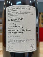 Boréal Champagne Clandestin Brut Nature