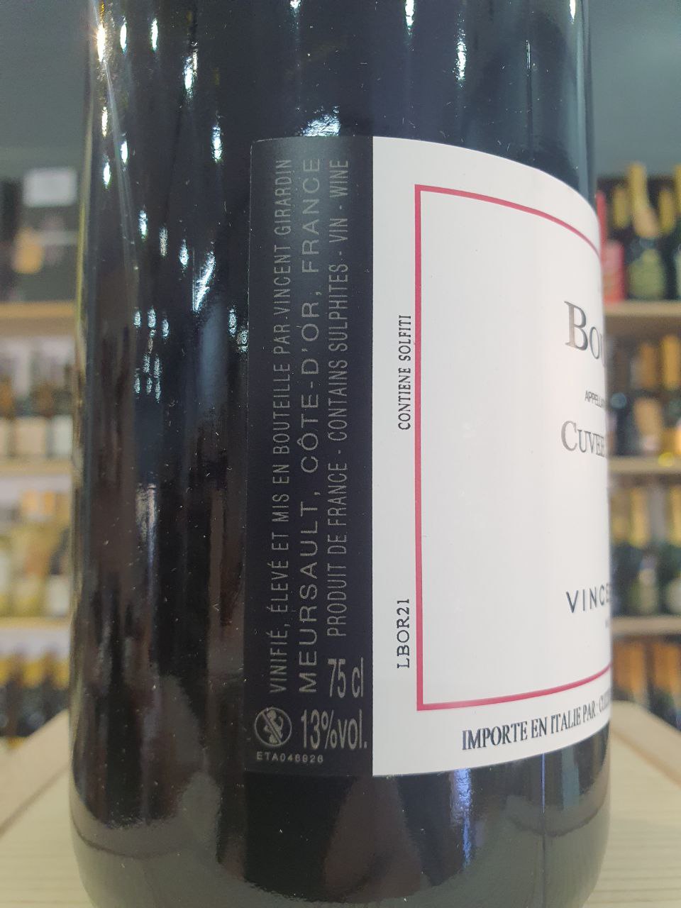 Bourgogne Rouge "Cuvée Saint Vincent" 2021 - Vincent Girardin