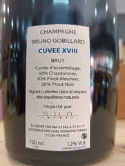 Bruno Gobillard Champagne Cuvée XVIII Brut