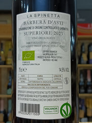 Ca di Pian 2023  Barbera d'Asti Superiore La Spinetta