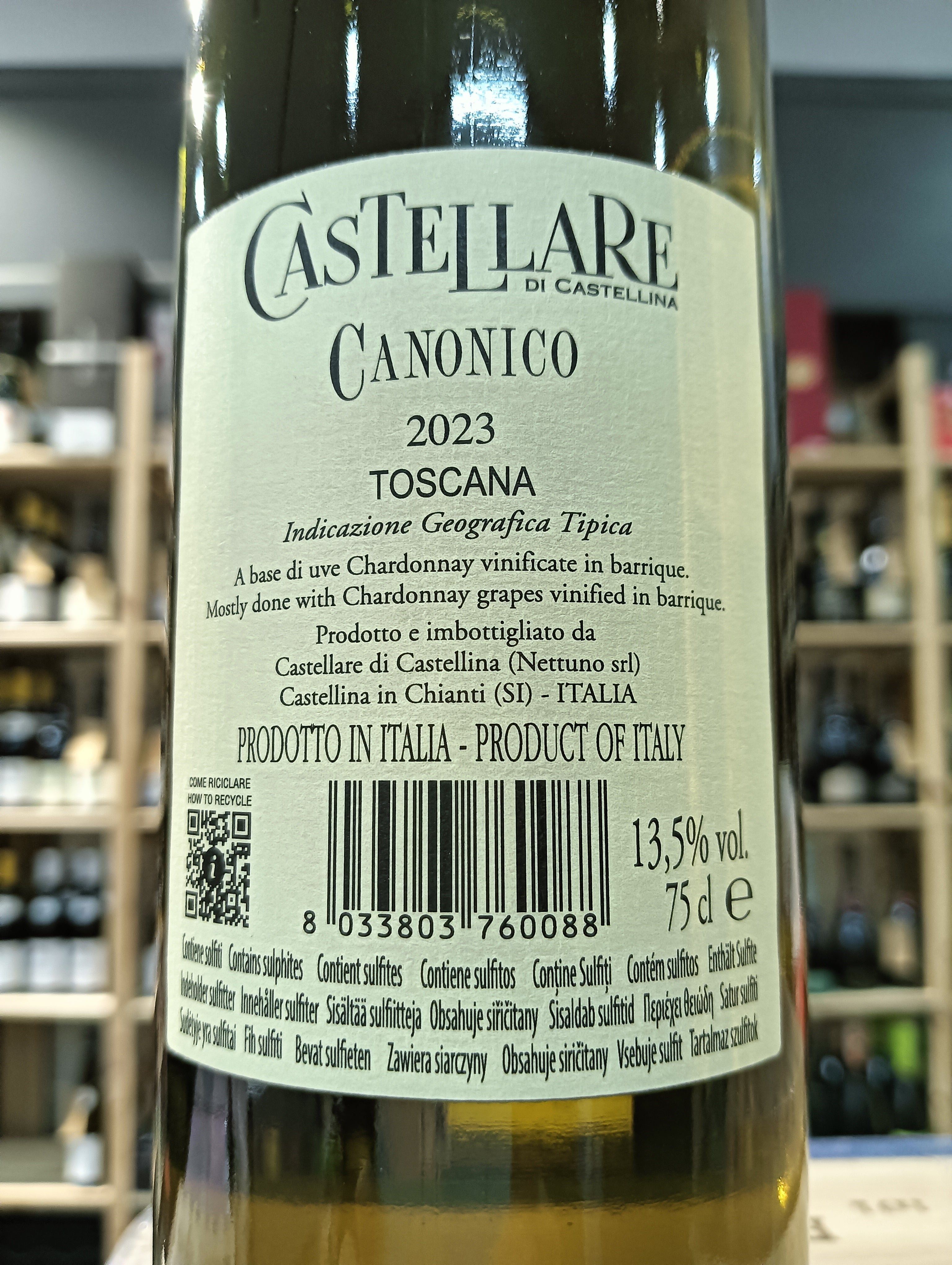 Canonico 2023 - Castellare di Castellina