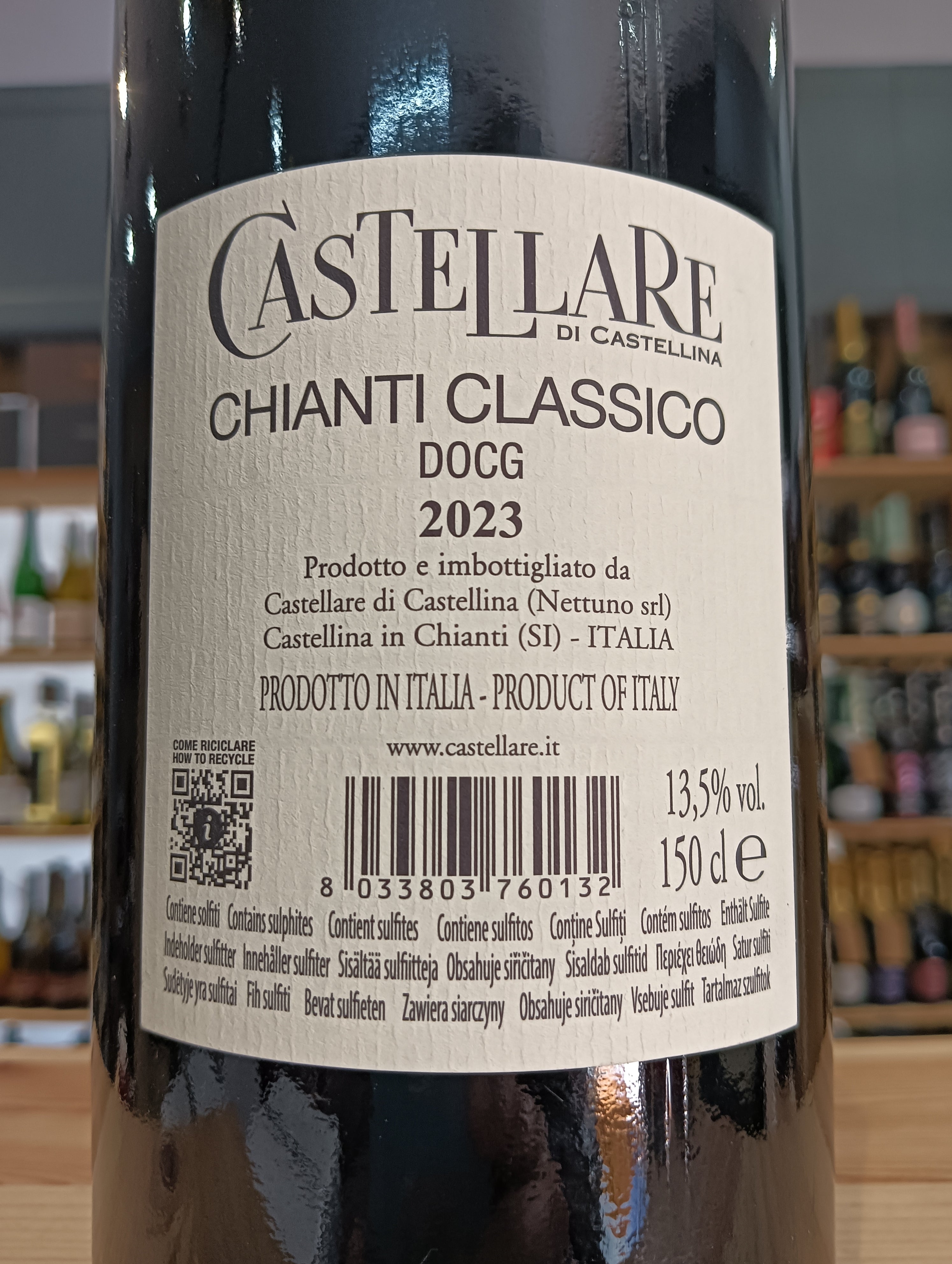 Castellare di Castellina Chianti Classico 2023 Magnum - In Cassetta Legno