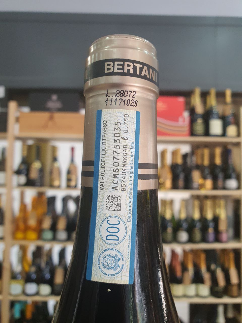 "Catullo" Valpolicella Ripasso Superiore 2019 Bertani