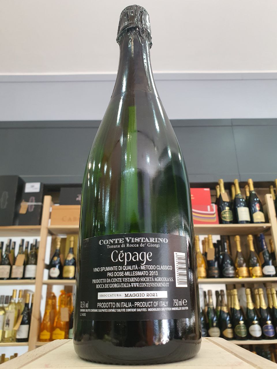 Cépage Pas Dosé 2013 Metodo Classico Conte Vistarino