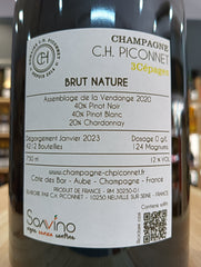 Champagne C.H. Piconnet 3 Cépages Brut Nature