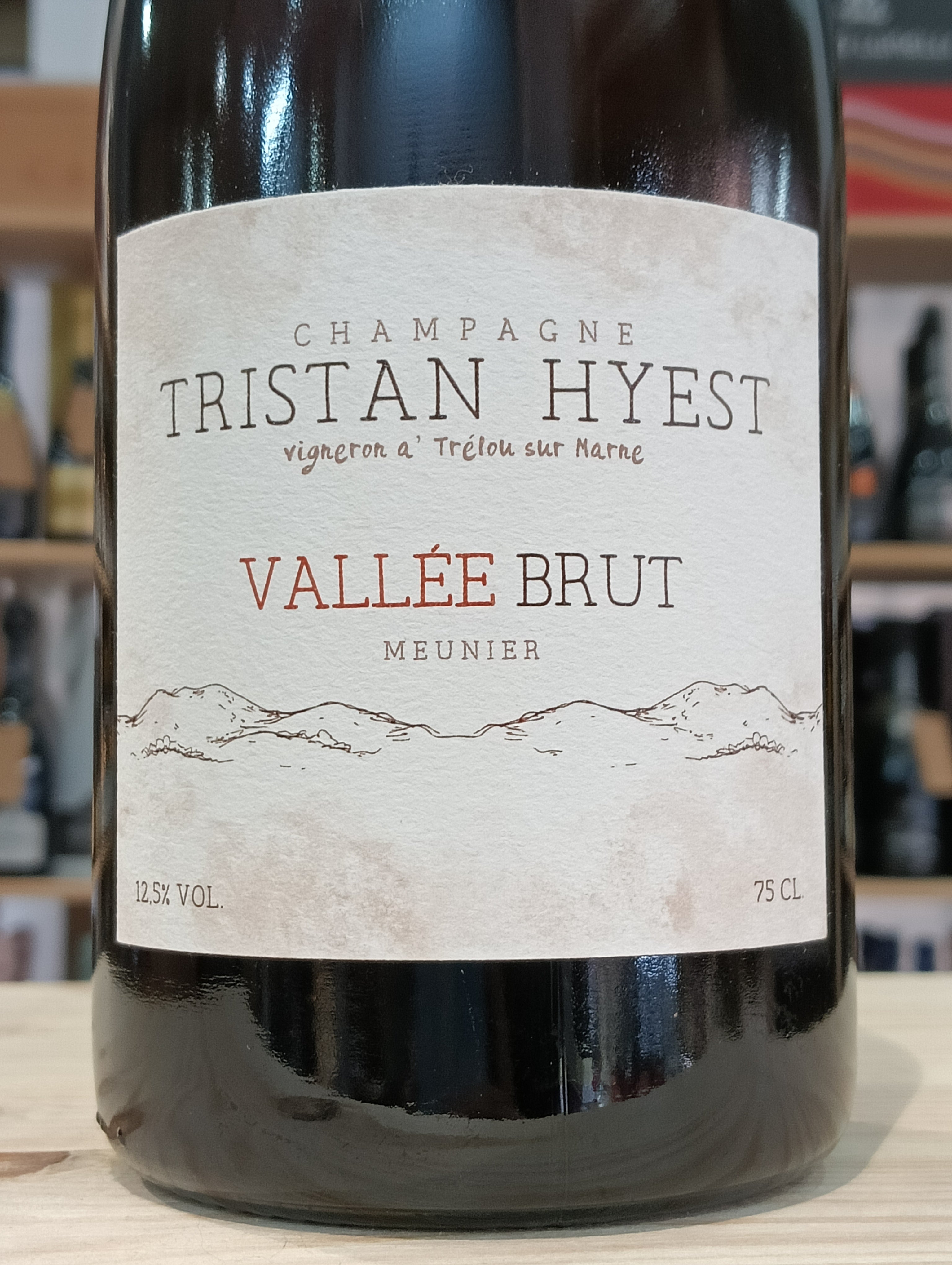 Champagne Vallée Brut Meunier Tristan Hyest