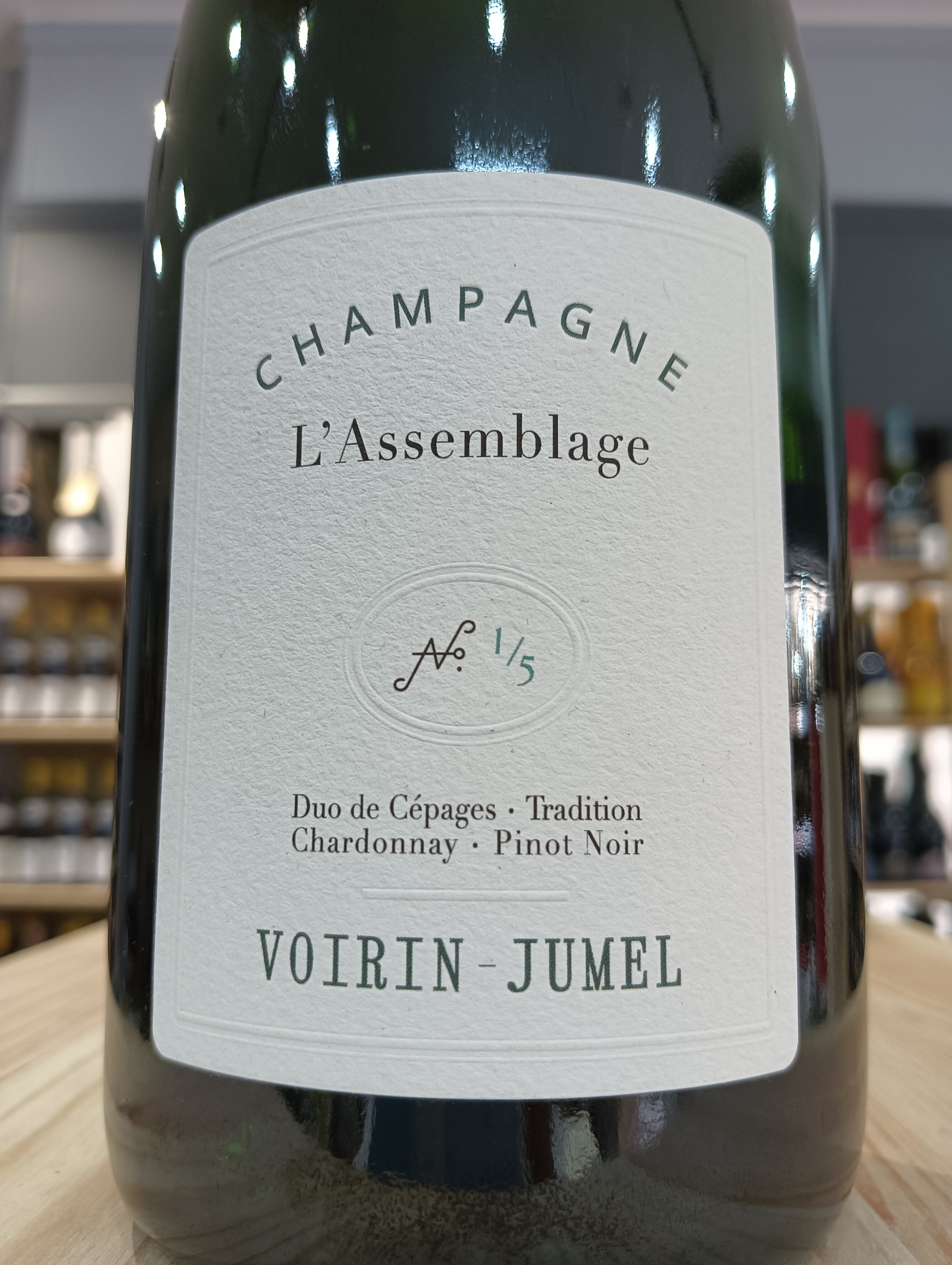 Champagne Voirin-Jumel L'Assemblage Brut N. 1/5