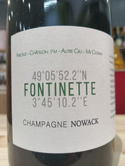Champagne "Fontinette" Brut Nature - Domaine Nowack