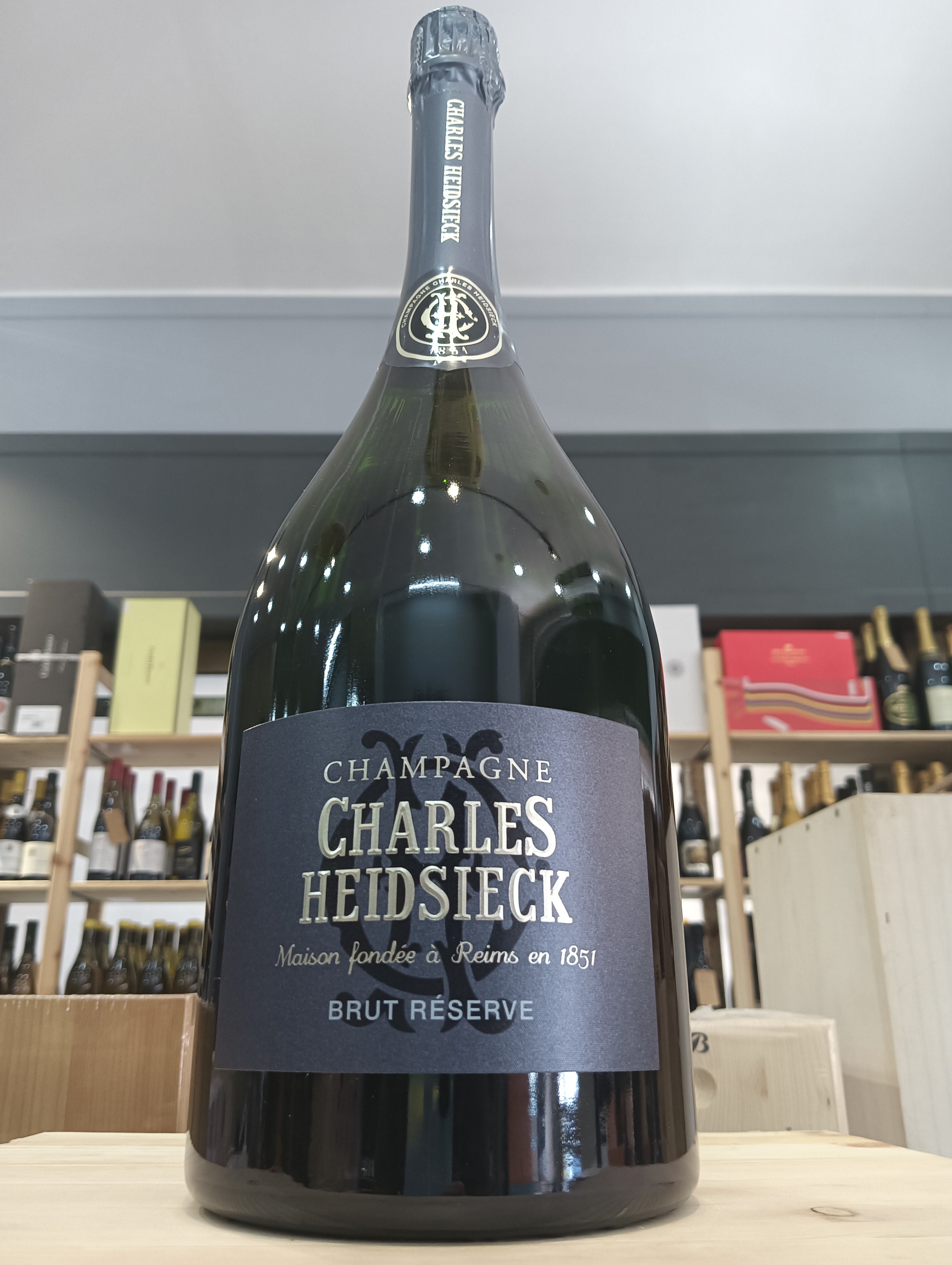 Champagne Magnum Charles Heidsieck Brut Réserve (Astucciato)