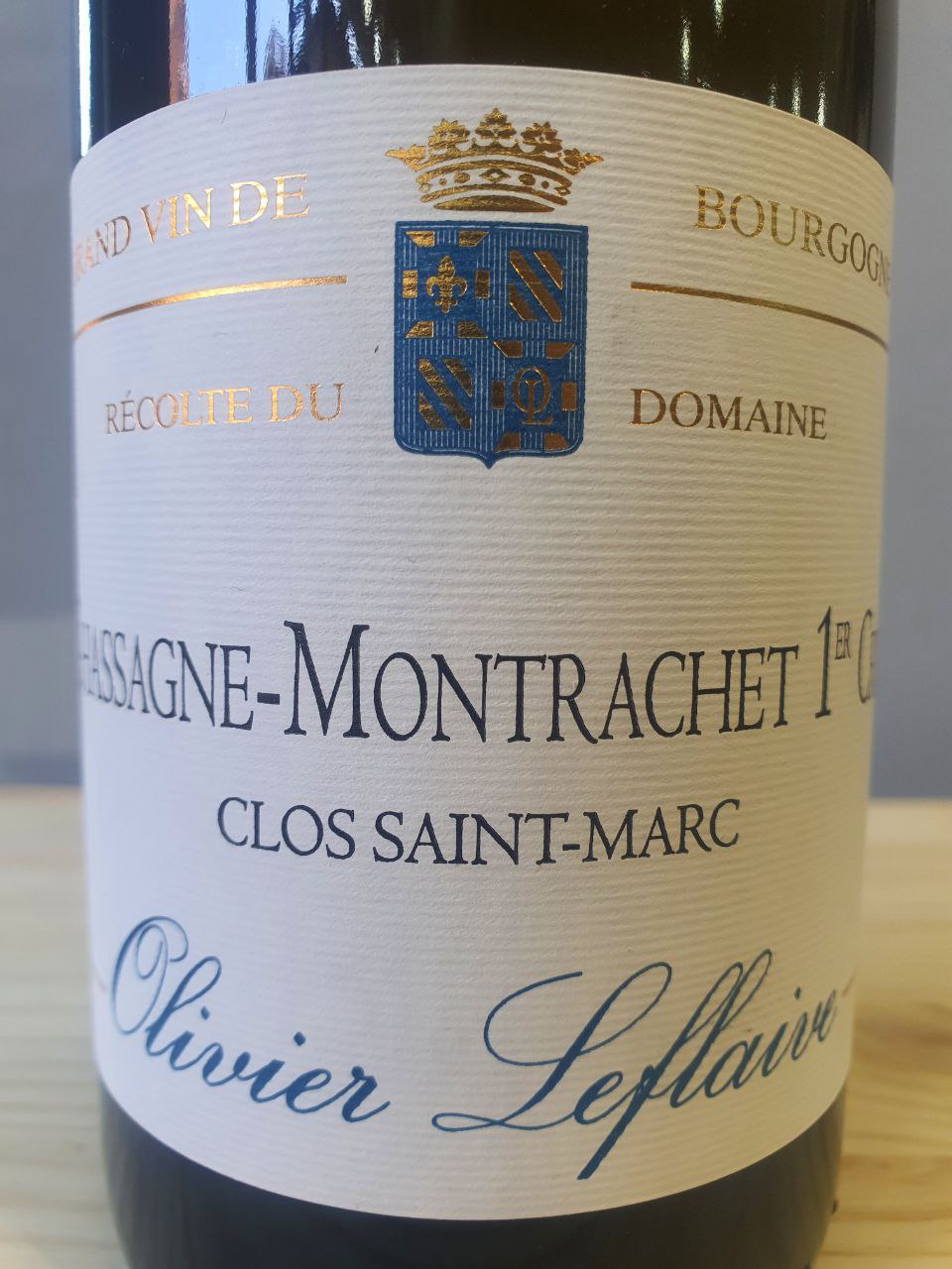 Chassagne-Montrachet 1er Cru 2019 - Olivier Leflaive