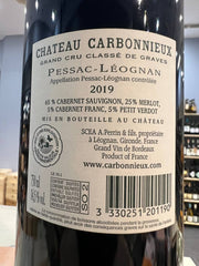 Château Carbonnieux Rouge 2019 - Grand Cru Classe de Graves