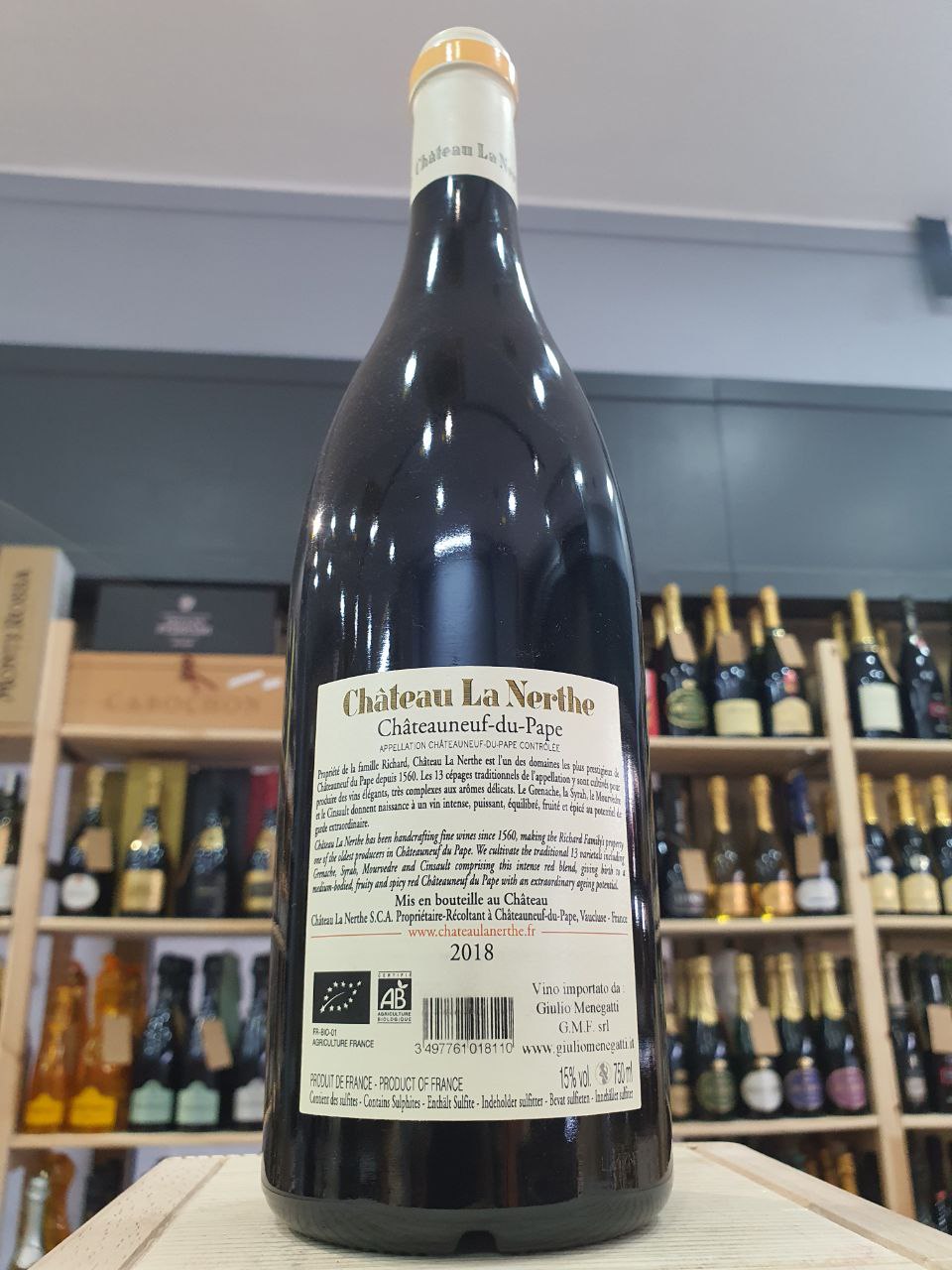 Châteauneuf du Pape Rouge 2018 - Château La Nerthe