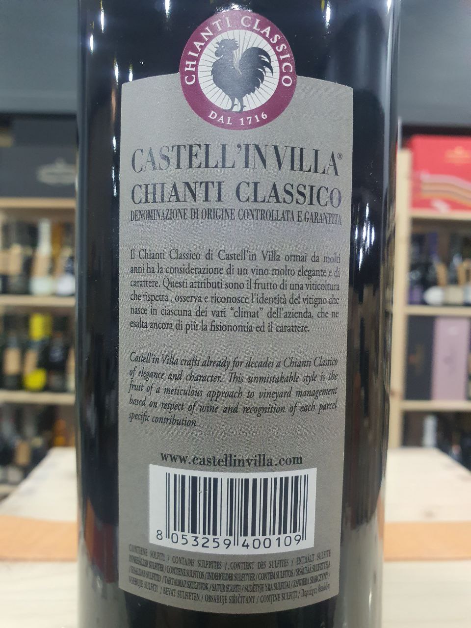 Castell'in Villa Chianti Classico 2018