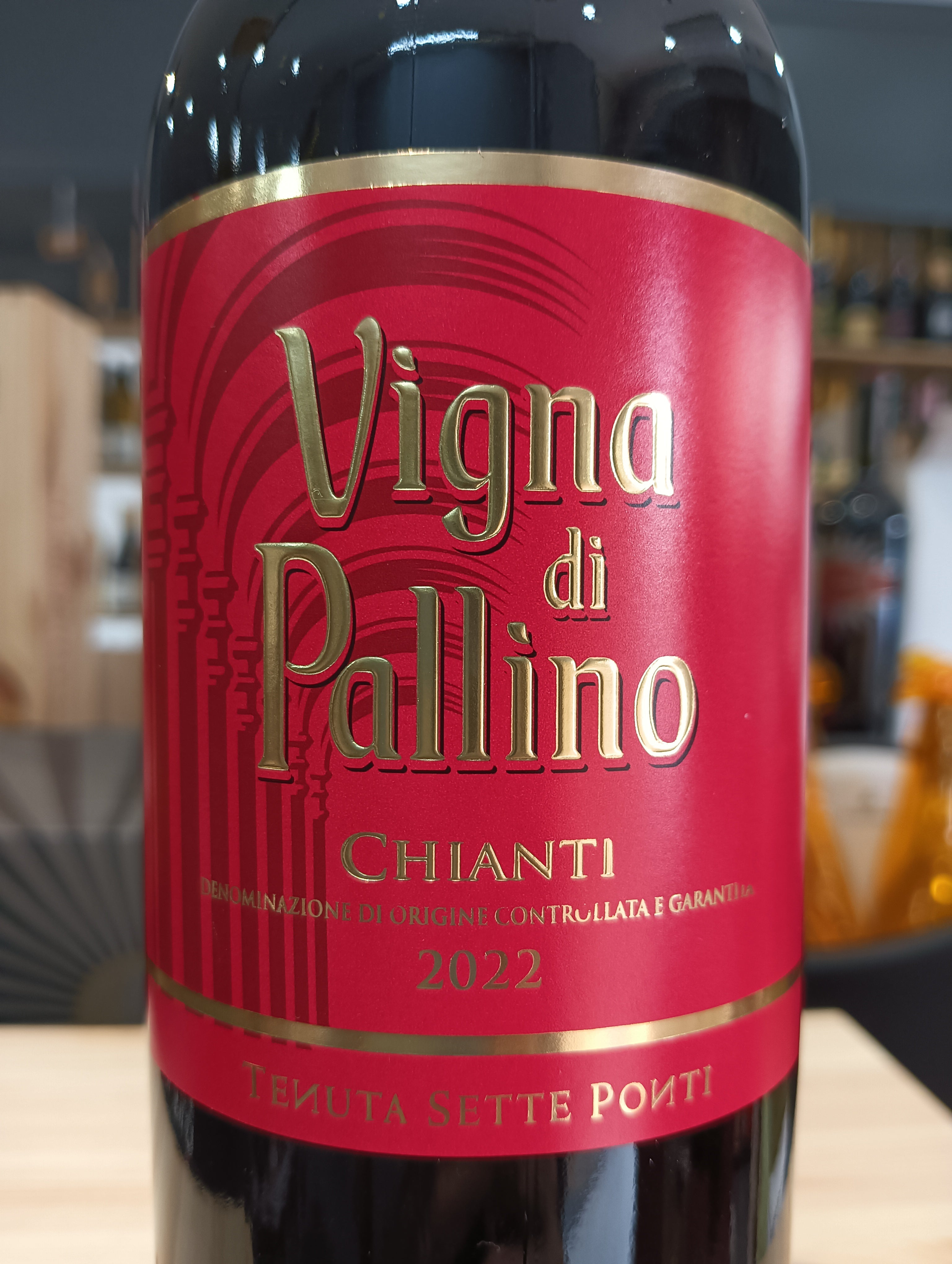 Chianti DOCG Superiore 2022 Vigna di Pallino - Tenuta Sette Ponti